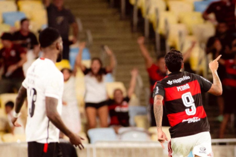 Flamengo larga na frente e Bragantino fica no empate pela Copa do Brasil