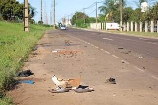 Motociclista que morreu ao bater contra carro no Coronel Antonino tinha 27 anos