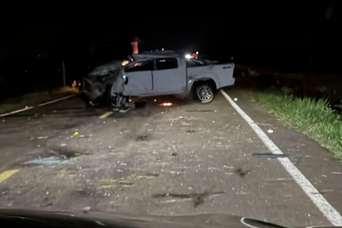 Colisão entre moto e caminhonete mata ao menos 2 na MS-289