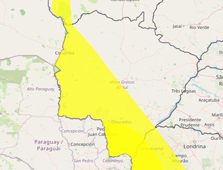 Quarta-feira será de calor e risco de tempestades em MS