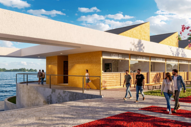 Prefeitura prepara estrutura provisória para comerciantes na orla