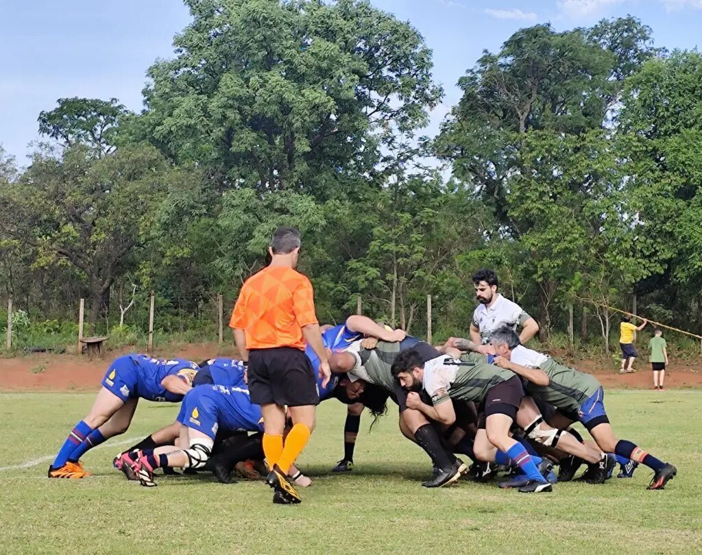 Time de Campo Grande faz jogo de estreia no Centro-Oeste de Rugby em MS