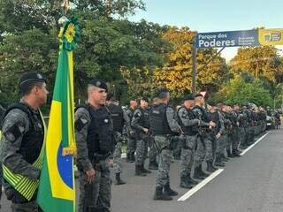 Após cinco anos, comando do Choque muda e major assume unidade