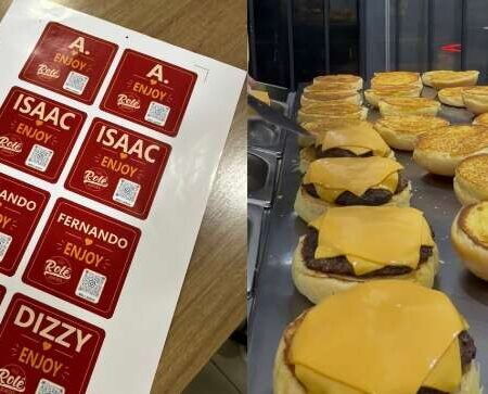 Hamburgueria recém-aberta serve 58 lanches para banda Guns N' Roses