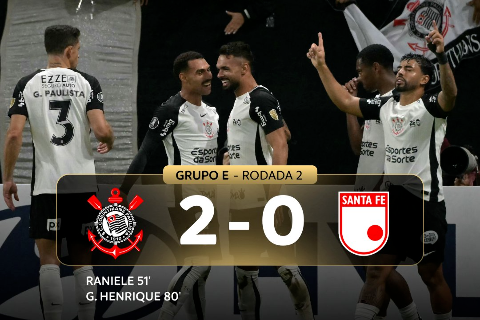 Corinthians decide no segundo tempo e mantém sequência de vitórias