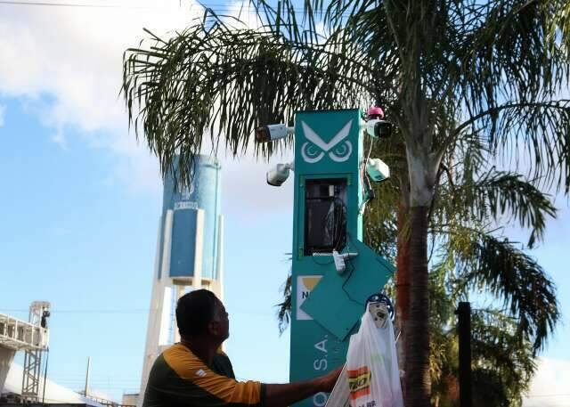 Empresa com contrato de R$ 35 milhões com Goiás instala 22 câmeras na Expogrande