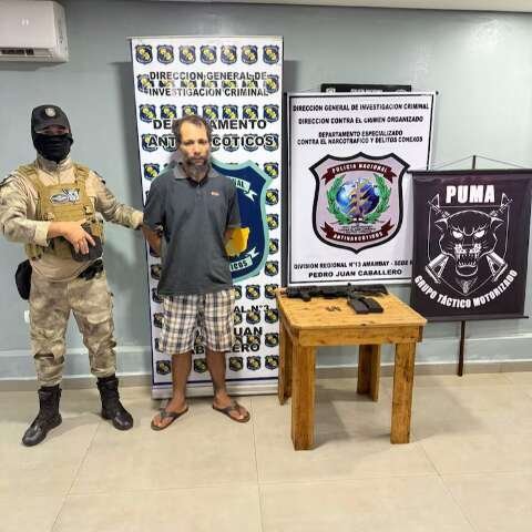 Condenado a mais de 21 anos por tráfico é expulso do Paraguai