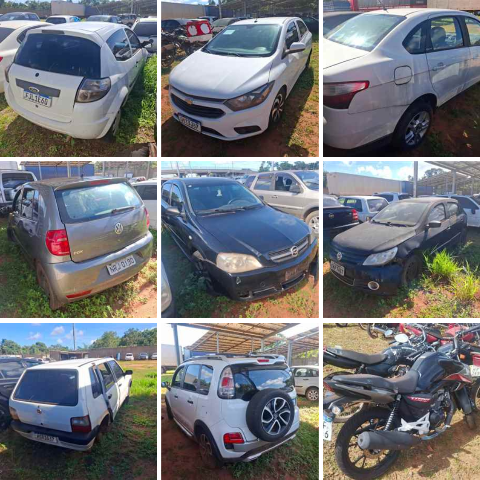 Leilão da Justiça tem 40 lotes e carros a partir de R$ 2,6 mil