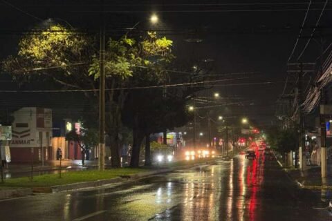 Chuva persiste em Dourados e supera 40 milímetros; cidade está sob alerta