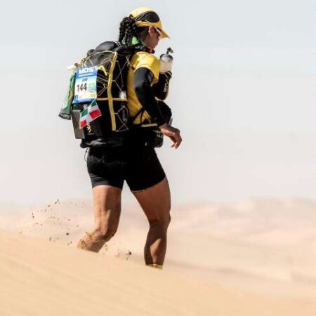 Atleta de MS encarou prova de 120 km em aventura extrema no deserto da África