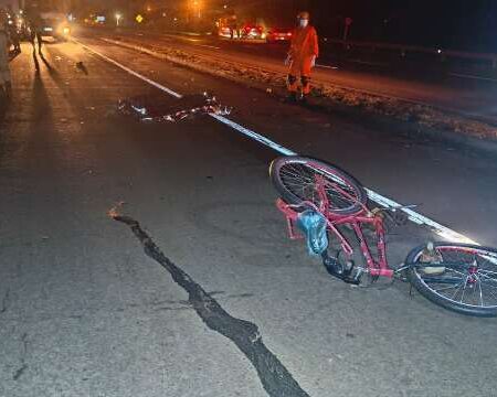 Ciclista morre atingido por picape na BR-163 em trecho marcado por acidentes