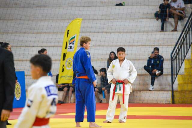 Mais de 360 atletas participam da Copa Judô Futuro em Campo Grande