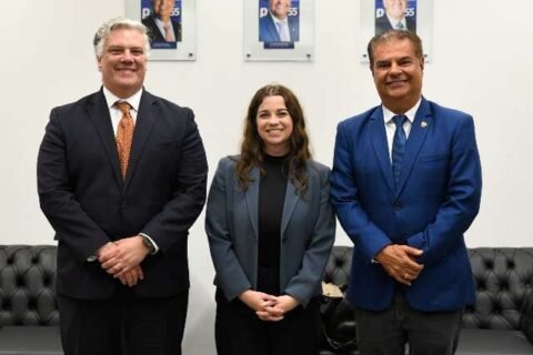 Nelsinho Trad recebe comissão dos EUA e debate minerais críticos e terras raras