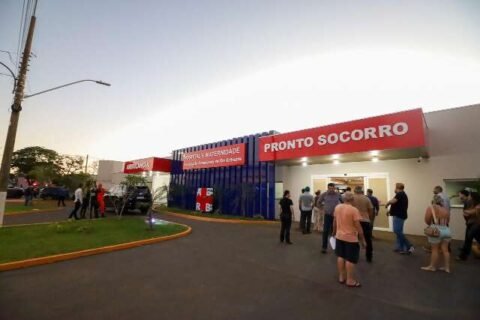 Riedel acompanha obras de infraestrutura e ampliação de hospital