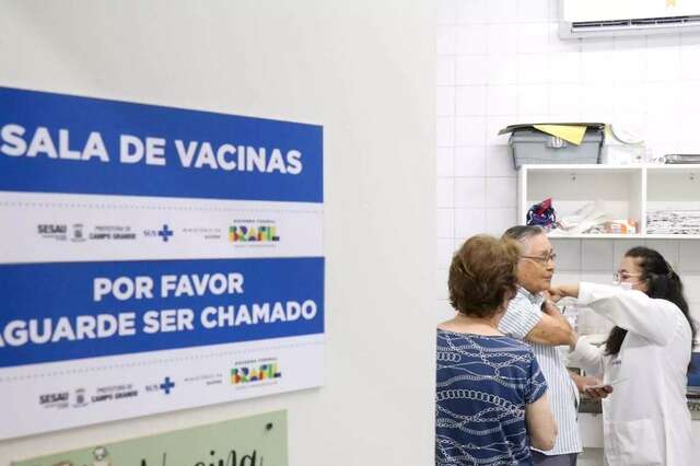 Campo Grande terá plantão de vacinação contra gripe em três locais no sábado