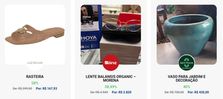 Dia Livre de Impostos tem tênis, roupas, móveis e até óculos com preço menor
