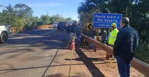 Retirada de carreta no Rio Vacaria interditará BR-163 nesta quinta-feira