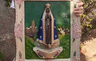 Audinéia deixou enfermagem e se reencontrou restaurando arte sacra Audinéia deixou enfermagem e se reencontrou restaurando arte sacra