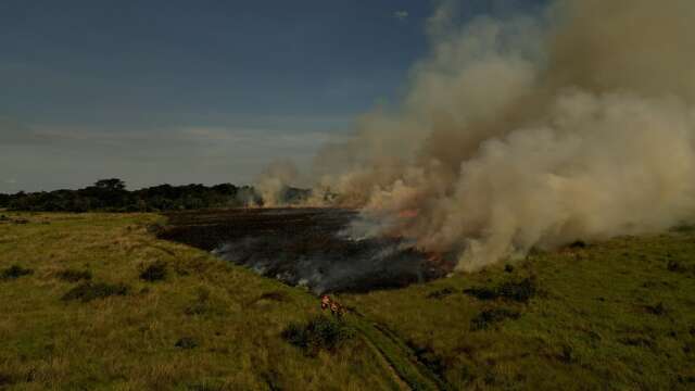 Com risco de super El Niño, Bombeiros reforçam plano contra incêndios em MS
