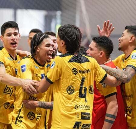 Time de Dourados vai ao RN em busca da 1ª vitória na Liga Nacional de Futsal