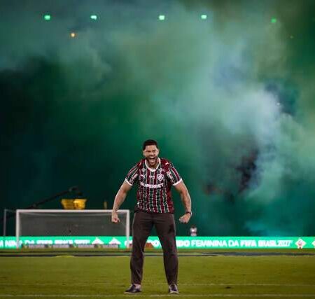 Fluminense Football Club vence São Paulo em noite de apresentação de Hulk