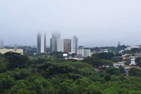 Com mínima de 9,4°C, frente fria derruba temperaturas em MS