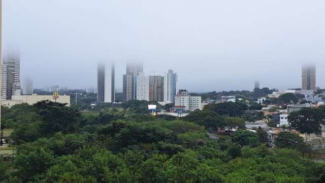 Com mínima de 9,4°C, frente fria derruba temperaturas em MS