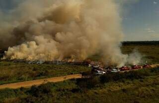 Com risco de super El Niño, Bombeiros reforçam plano contra incêndios em MS Com risco de super El Niño, Bombeiros reforçam plano contra incêndios em MS
