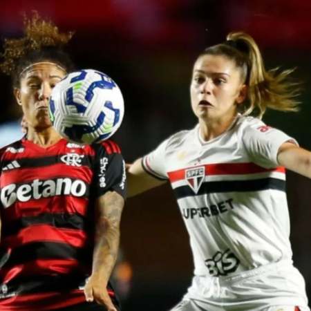 São Paulo vence Flamengo e assume vice-liderança do Brasileirão Feminino