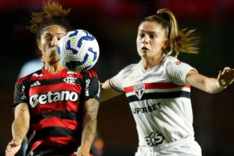 São Paulo vence Flamengo e assume vice-liderança do Brasileirão Feminino