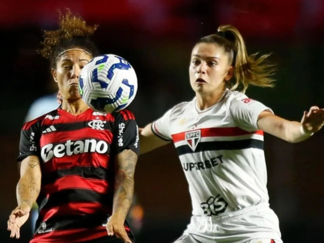 São Paulo vence Flamengo e assume vice-liderança do Brasileirão Feminino
