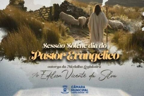 Câmara terá homenagem de pastor para pastor