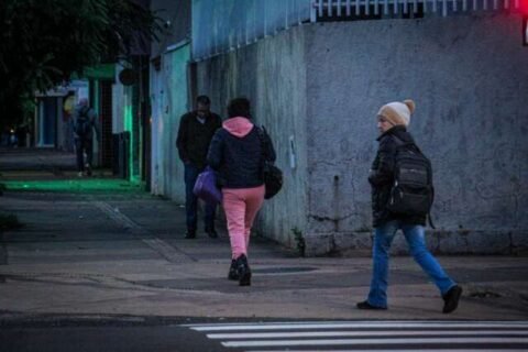 Semana inicia com 4°C no extremo sul e sensação térmica negativa na Capital