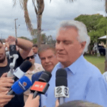 Em Dourados, Caiado acena ao agro e diz que foco será “derrotar o PT e Lula”