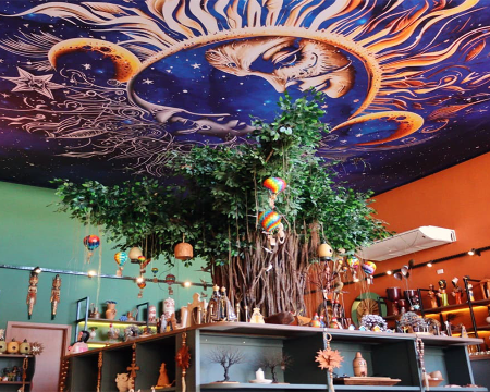 Loja com céu estrelado encanta e reúne de tudo para quem ama decoração