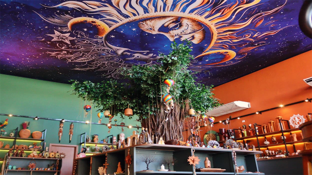 Loja com céu estrelado encanta e reúne de tudo para quem ama decoração