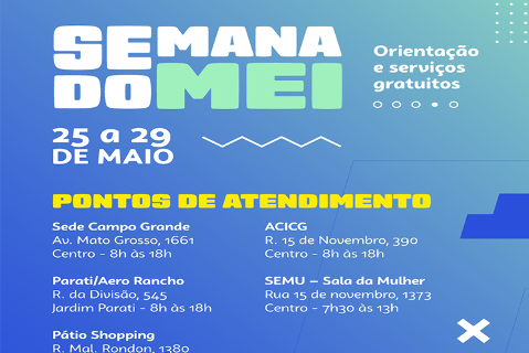 Semana do MEI 2026 oferece atendimento e capacitação gratuita