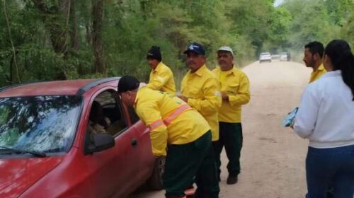 Ação educativa reforça a prevenção de incêndios na APA Baía Negra