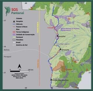 Expansão de porto em Corumbá avança em meio a impasses sobre hidrovia