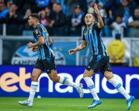 Grêmio vira sobre Santos e Mirassol surpreende Fluminense no Brasileirão