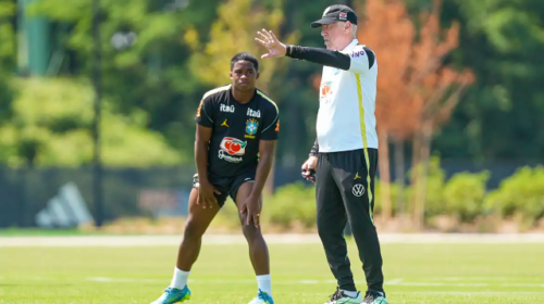 Ancelotti mantém base e deixa Endrick e Éderson no banco