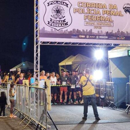 Atletas trocam jogo do Brasil por 1ª corrida de rua da Polícia Penal