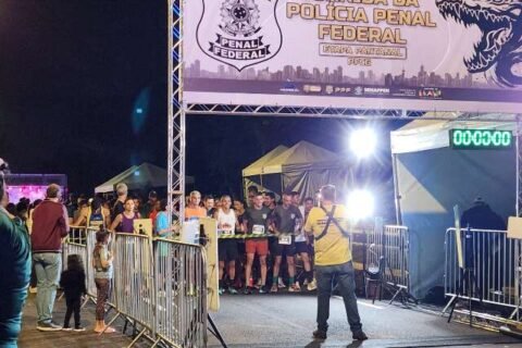 Atletas trocam jogo do Brasil por 1ª corrida de rua da Polícia Penal