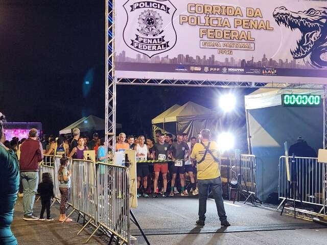 Atletas trocam jogo do Brasil por 1ª corrida de rua da Polícia Penal