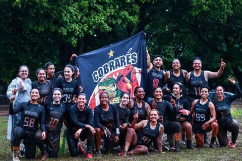 Time de MS conquista título regional do brasileiro de flag football na Capital