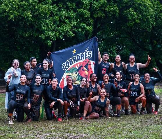 Time de MS conquista título regional do brasileiro de flag football na Capital