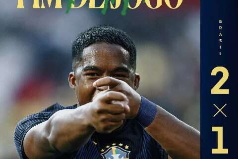 Endrick decide, Brasil vence Egito e fecha preparação para a Copa