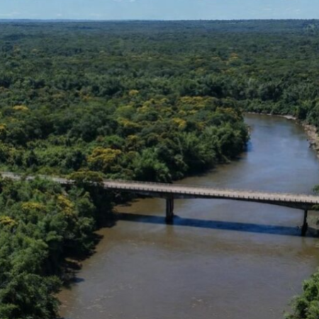 Ponte sobre o Rio Miranda será interditada a partir das 13h desta segunda-feira