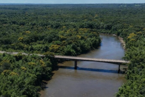 Ponte sobre o Rio Miranda será interditada a partir das 13h desta segunda-feira