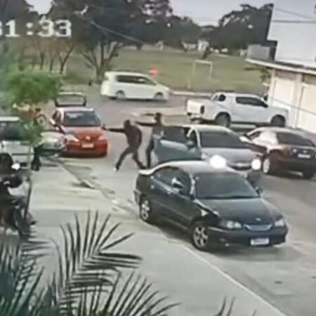 Câmera registra execução de boliviano por dupla encapuzada em Corumbá